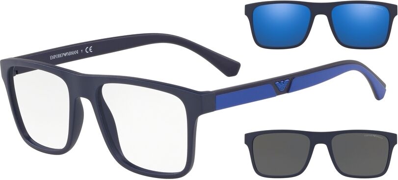 Occhiali da Vista Emporio Armani EA 4115 (57591W) + Clip on