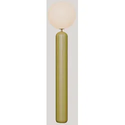 New Garden Stehlampe MONICA 150 Oliven Grün mit Akku, Fernbedienung, warm- und kaltweißes Licht IP65 153cm hoch
