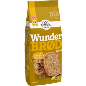 Bauckhof Brotbackmischung Wunderbrot Gold, BIO, 600g
