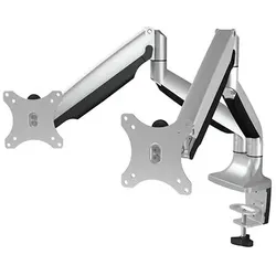 ICY BOX IB-MS504-T, Monitorständer mit Tischhalterung für zwei Monitore bis zu 32’’ (81 cm)