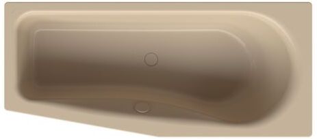 Bette BetteLuna Badewanne 2750-003 bahamabeige, 170x75x45cm, Schräge Fußende links