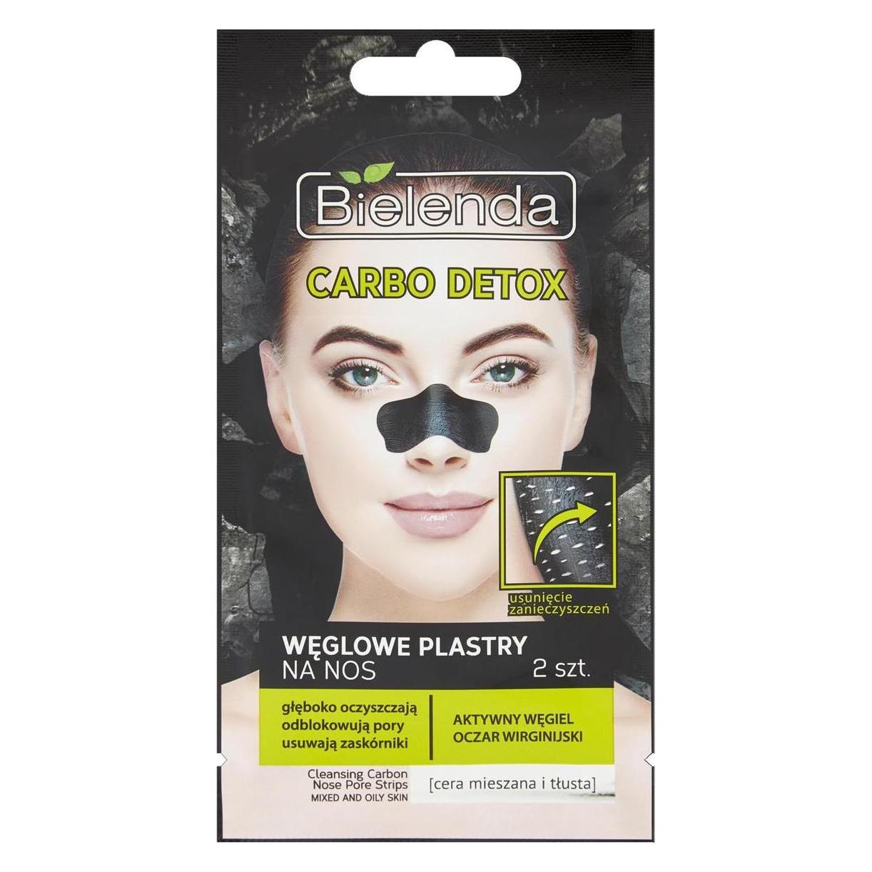 Bielenda Carbo Detox Carbon Plasters On The Nose From Activated Carbon (5902169028756)