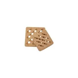 Corpet Topfuntersetzer quadratisch gefräst - 245 x 245 mm
