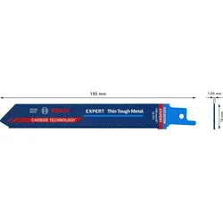 Bosch 10x Expert Thin Tough Metal S 922 EHM Säbelsägeblatt - 2608900362