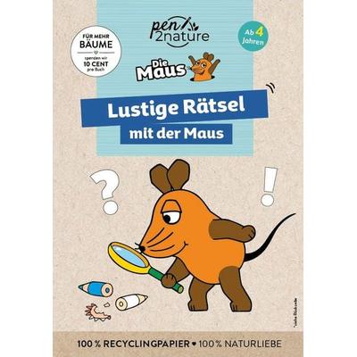 Lustige Rätsel mit der Maus. Bunter Rätselblock für Kinder ab 4 Jahren, Taschenbuch von Pen2nature, Pen2nature, 978-3-9876405-0-6