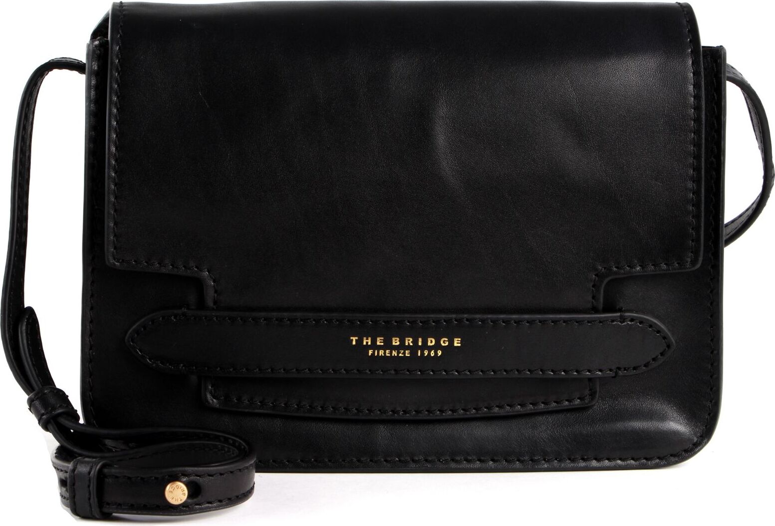THE BRIDGE Lucrezia Shoulder Bag Nero