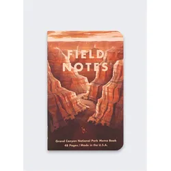 Field Notes, Heft + Block, National Park Set (Kariert, Weicher Einband)