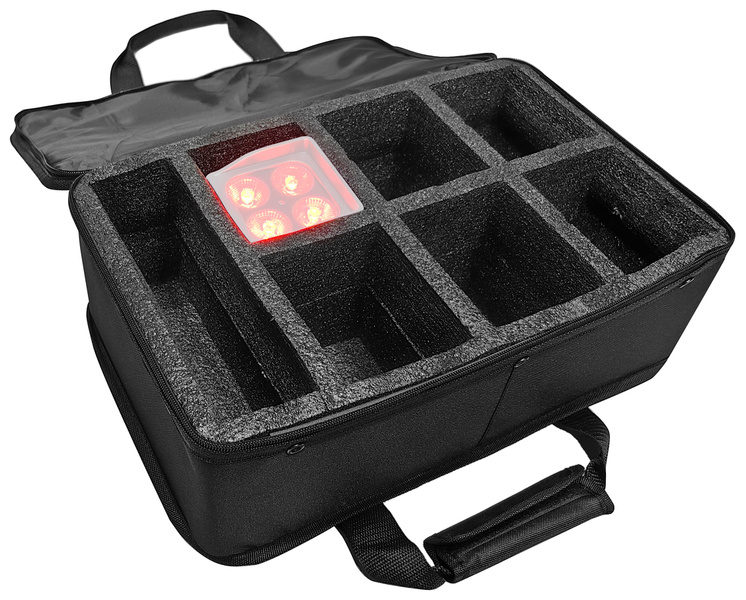 EuroLite SoftBag for 6x Mini IP UP4 MK2 Black
