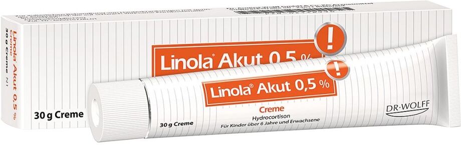 Linola Akut 0,5% Hydrocortison Creme 30g
