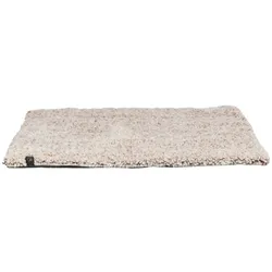 TRIXIE Liegematte Calida mit wärmereflektierender Einlage, 60 × 45 cm, weiß-braun