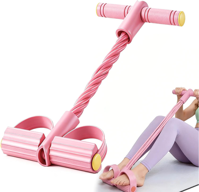 Market Central Tube Pedal Resistance Bands With Handles For Home Workout Full Body Training Tube Pedal Resistance Bands With Handles For Home Workout Full Body Training