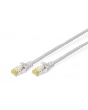 DIGITUS CAT 6A S-FTP Patchkabel Cu LSZH AWG 27/7 Länge 3m 10 Stück Farbe grau Netzwerk 6a SFTP 3 m low-smoke zero-halogen (DK-1644-A-030-10)