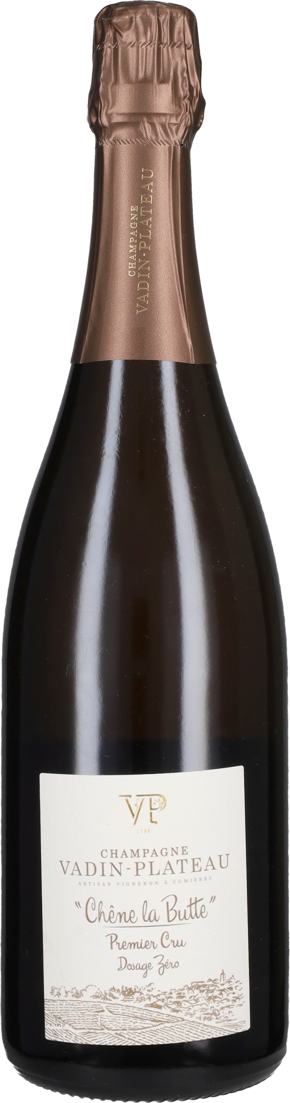 Vadin-Plateau Champagne Brut Nature Premier Cru 'Chêne la Butte' Vadin Plateau 2018