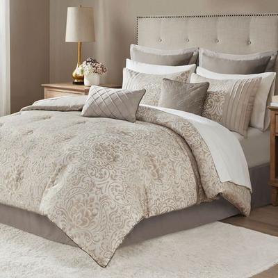 Jla Home/Bed Emilia Comforter Bed Set Multi Warm, King, Multi Warm
