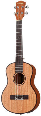 Cascha E-Tenor Ukulele Premium Mah Natur