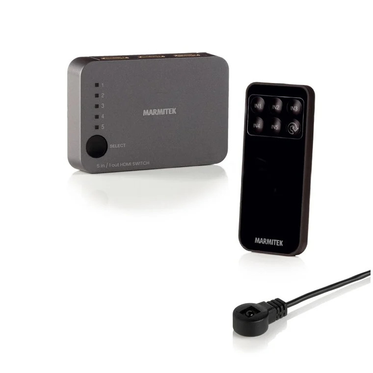 Marmitek Connect 350 UHD 2.0 HDMI TV accessoire - Zwart - 4K UHD