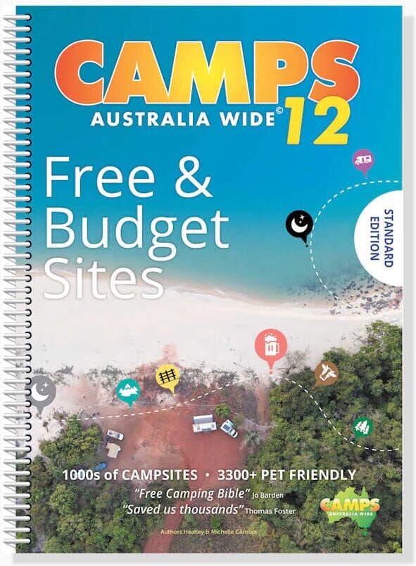 Atlas routier d'Australie et guide des campings - Camps Australia Wide 12 (format A4)   Hema Maps