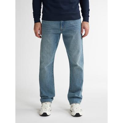Loose-fit-Jeans PETROL INDUSTRIES, Herren, Gr. 30, Länge 32, blau (bleached), Denim/Jeans, Obermaterial: 99% Baumwolle, 1% Elasthan, bequem lang, Jeans