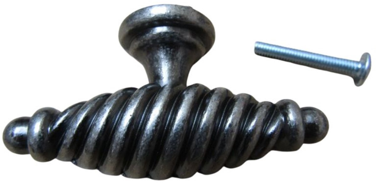 Ironmongery World Twisted T Cabinet Knob 33mm