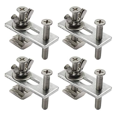 Genmitsu T-groef klemhouders set van 4 stuks voor CNC frees- en graveermachines compatibel met 3018-PRO, 3018-MX3 en 3018-PROVer