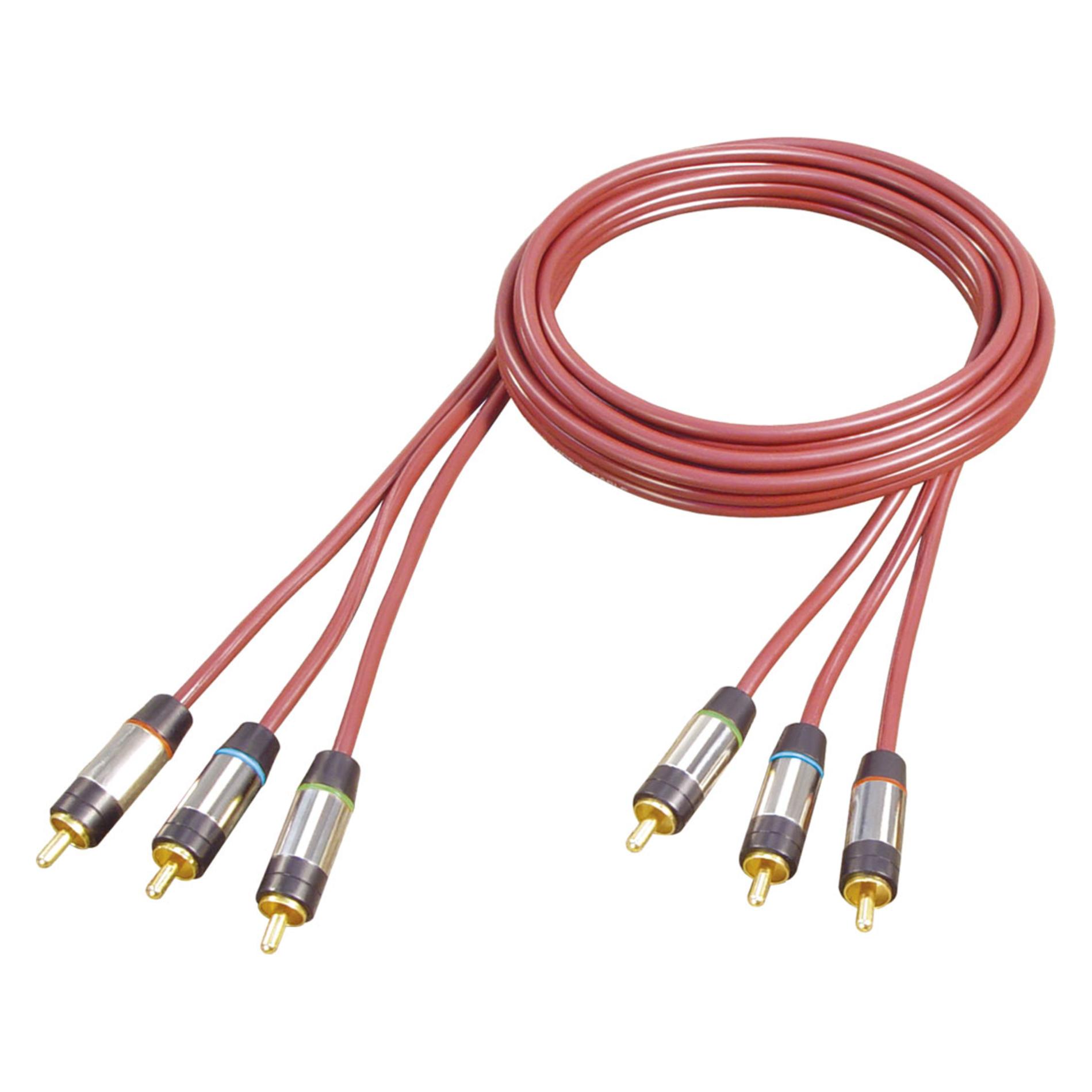 Maxtrack RGB Cinch-Kabel (RGB) (BRV 12-3 C)