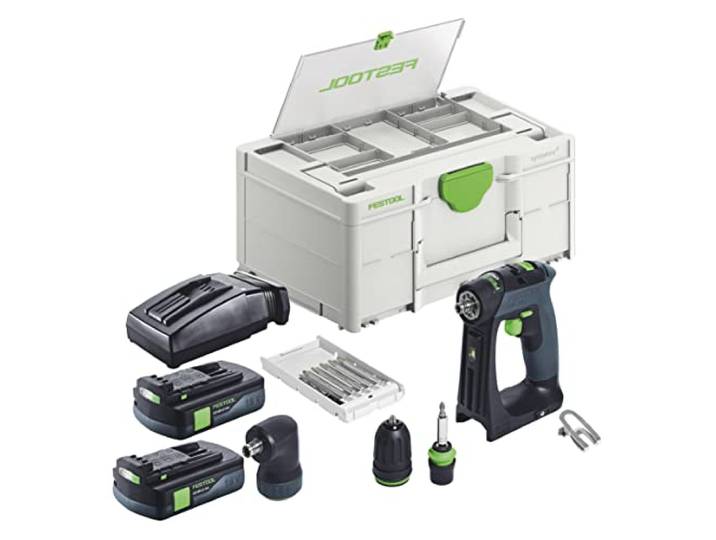 Festool Taladro atornillador a batería CXS 18 C 3,0-Set
