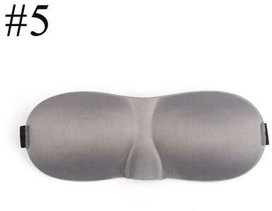 Uplift Essentials 3D Contoured Sleep Eye Mask For Complete Light Blocking grey