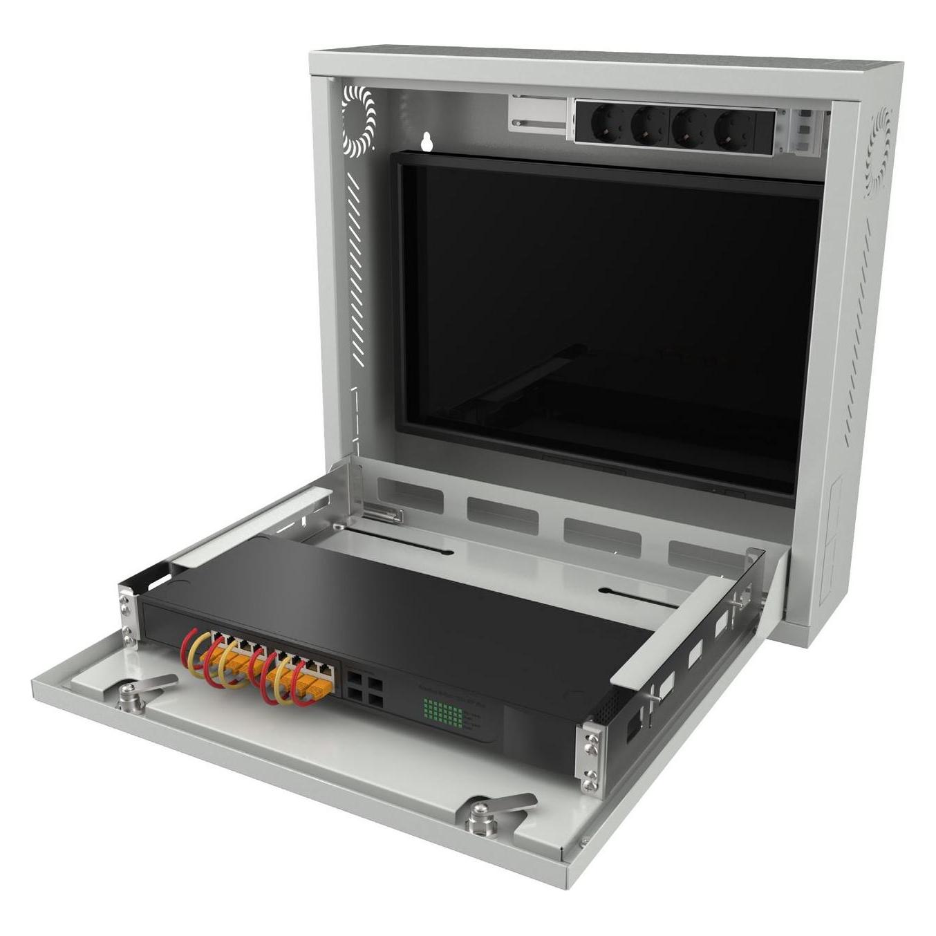 Lanview Wallmount Dvr&Video (1 HE, 19 Zoll Rack) (RWSLMWH1)