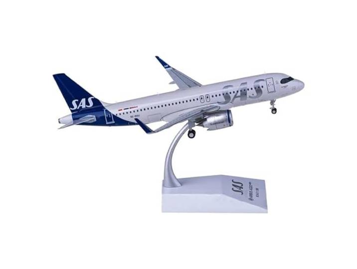 SHOUXI Aerobatic Flugzeug Druckguss-Flugzeugmodell XX2419 SAS A320 A320neo SE-ROU Im Maßstab 1:200