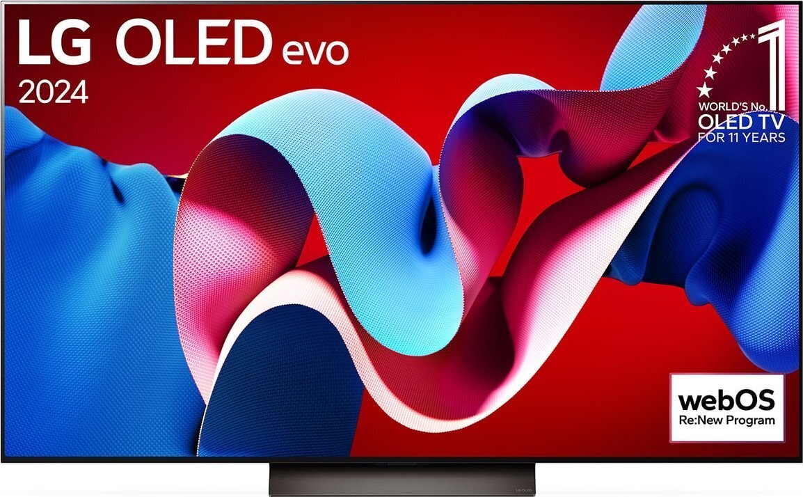 LG OLED evo OLED48C48LA 122cm (48"), 2024, OLED, Smart-TV, WLAN, Schwarz
