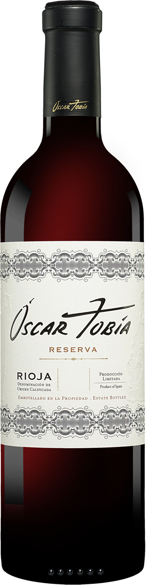 Óscar Tobía Reserva 2018 15% Vol. Rotwein Trocken aus Spanien