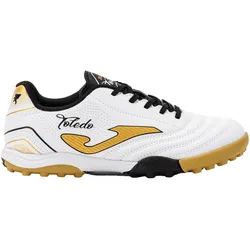 Joma, Unisex, Fussballschuhe, Toledo 2692 Turf (32), Gold, Weiss