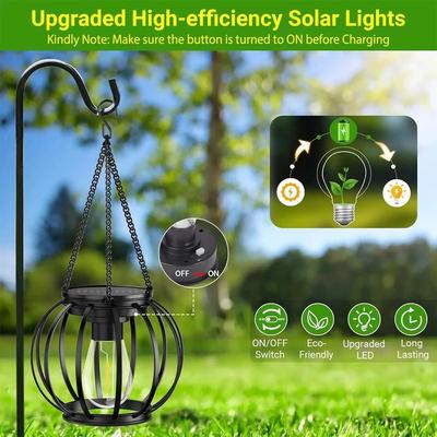 DynamicDeals SolarGlow Waterproof Hanging Lantern Light For Garden, Patio & Outdoor Decor SolarGlow Waterproof Hanging Lantern Light For Garden, Patio & Outdoor Decor