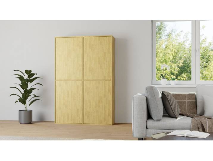 Placard de rangement ménager sur mesure Chêne Naturel huilé