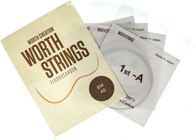 Worth Strings BM Concert/Soprano Ukulele Set Marron