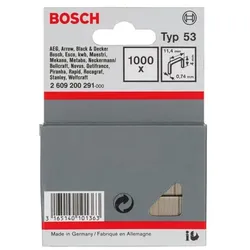 BOSCH 1000er Pack Tackerklammern »Typ 53« 4 mm