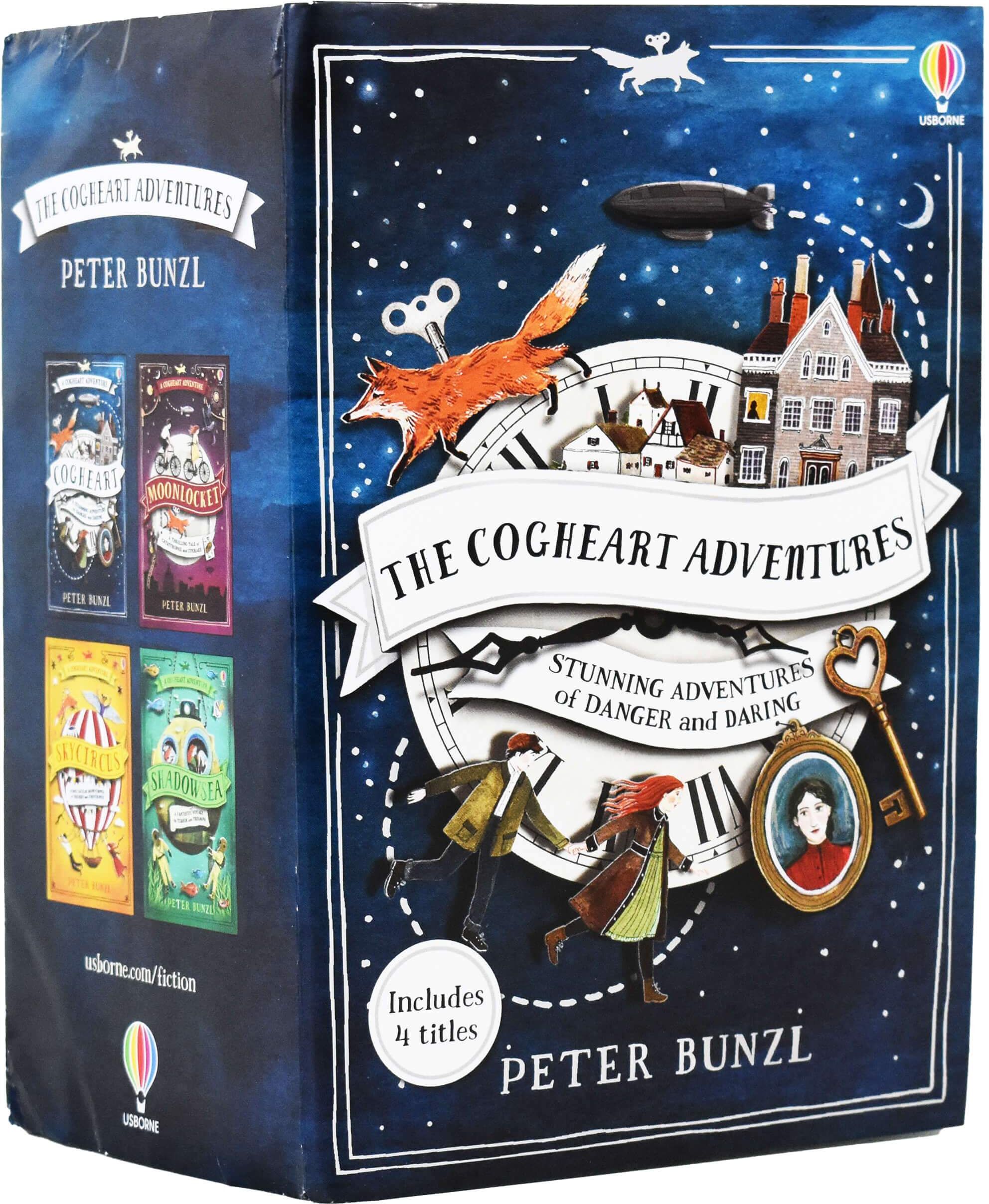Cogheart Adventure 4 Books by Peter Bunzl - 9+ - Paperback Usborne Publishing Ltd