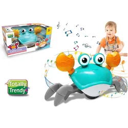 Totally Tech Totally Trendy laufende Krabbe mit Musik & Sensor (Multilingual)