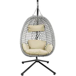 Hängesessel NICO (BHT 115x64x22 cm) - Bezug: Stoff - BHT 115x64x22 cm
