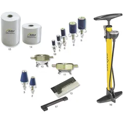 Prüfstück Zylindrisch mit Pneumatikanschluss 3/4'', Ø 19mm, 4 Bar