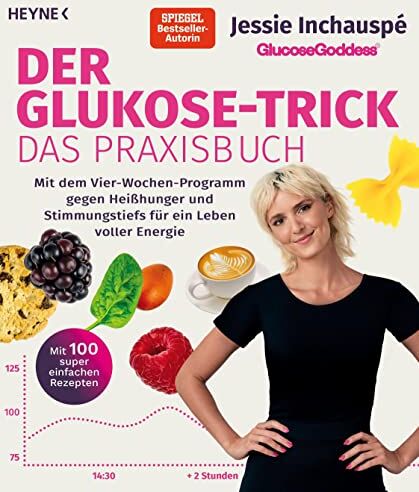 Jessie Inchauspé - Der Glukose-Trick – Das Praxisbuch: Mit dem Vier-Wochen-Programm gegen Heißhunger und Stimmungstiefs für ein Leben voller Energie - Mit 100 super einfachen Rezepten - The Glucose Goddess® Method - Preis vom 13.10.2026 11:25:28 h