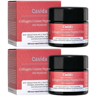 Collagen Creme Peptid Filler+Hyaluron 2x 2x50 ml