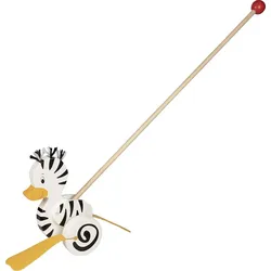 Goki Schiebetier Zebra-Ente  54959