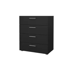 Kommode   ¦ schwarz ¦ Maße (cm): B: 70 H: 82 T: 40.3