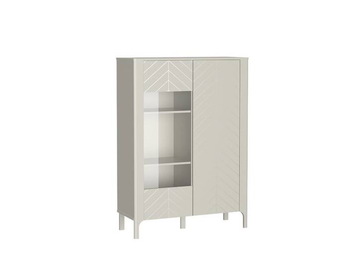 VITRINE ALICANTE 145 / 103 cm in Kaschmir