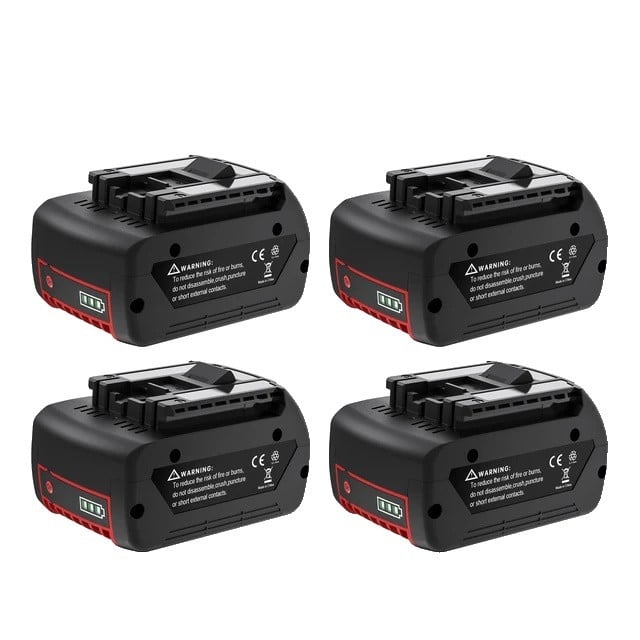 Bosch Accu 18V 6000 mAh 4 stuks