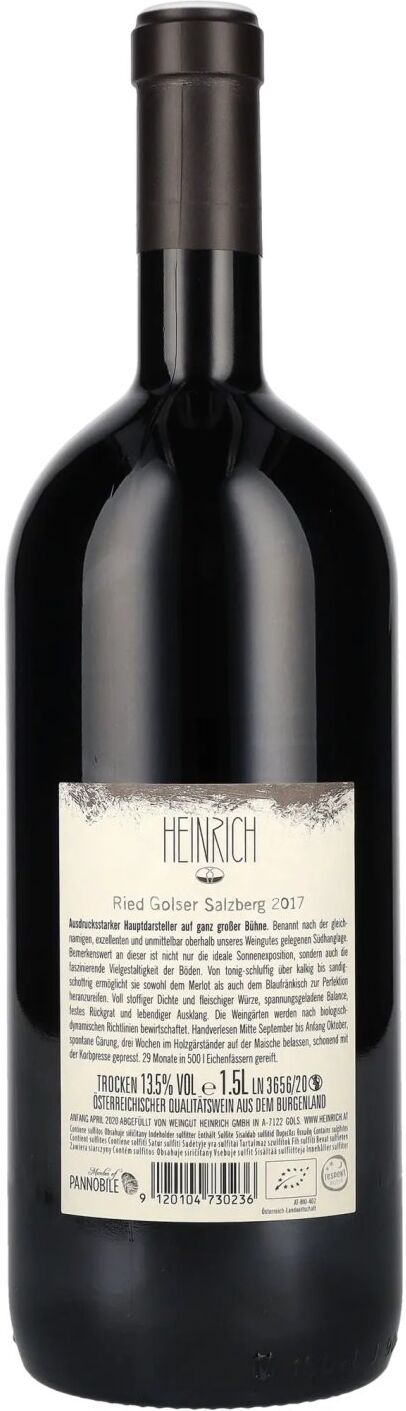 Weingut Heinrich Heinrich Salzberg 2017 13,5% Vol. 1,5l
