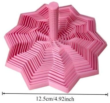 Inspired Living Expanded Sensory Fidget Star Spinner 3D Printed Fidget Toy With Easy Grip Handles For Stress Relief c