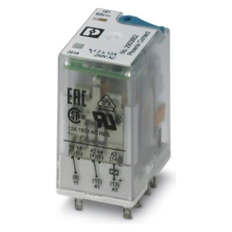 Phoenix Einzelrelais REL-IR2/LDP- 60DC/2X21 (2903662)