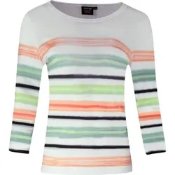 CANYON Damen Shirt T-Shirt 3/4 Arm, Größe 50 in Silber Silber
